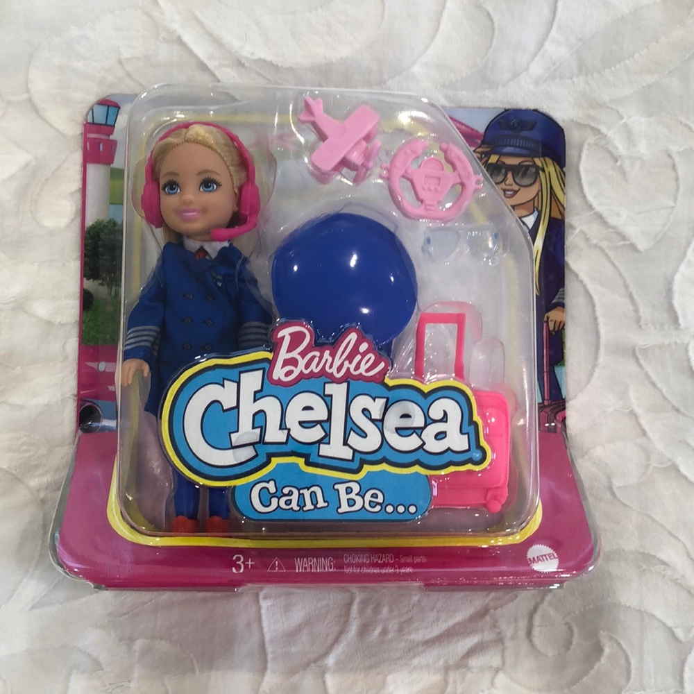 Barbie’s Chelsea can be…. Pilot !